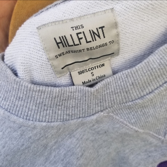 Louisiana State University GRAY Tigers Sweatshirt (SMALL) LSU Hillflint Design - Picture 7 of 7